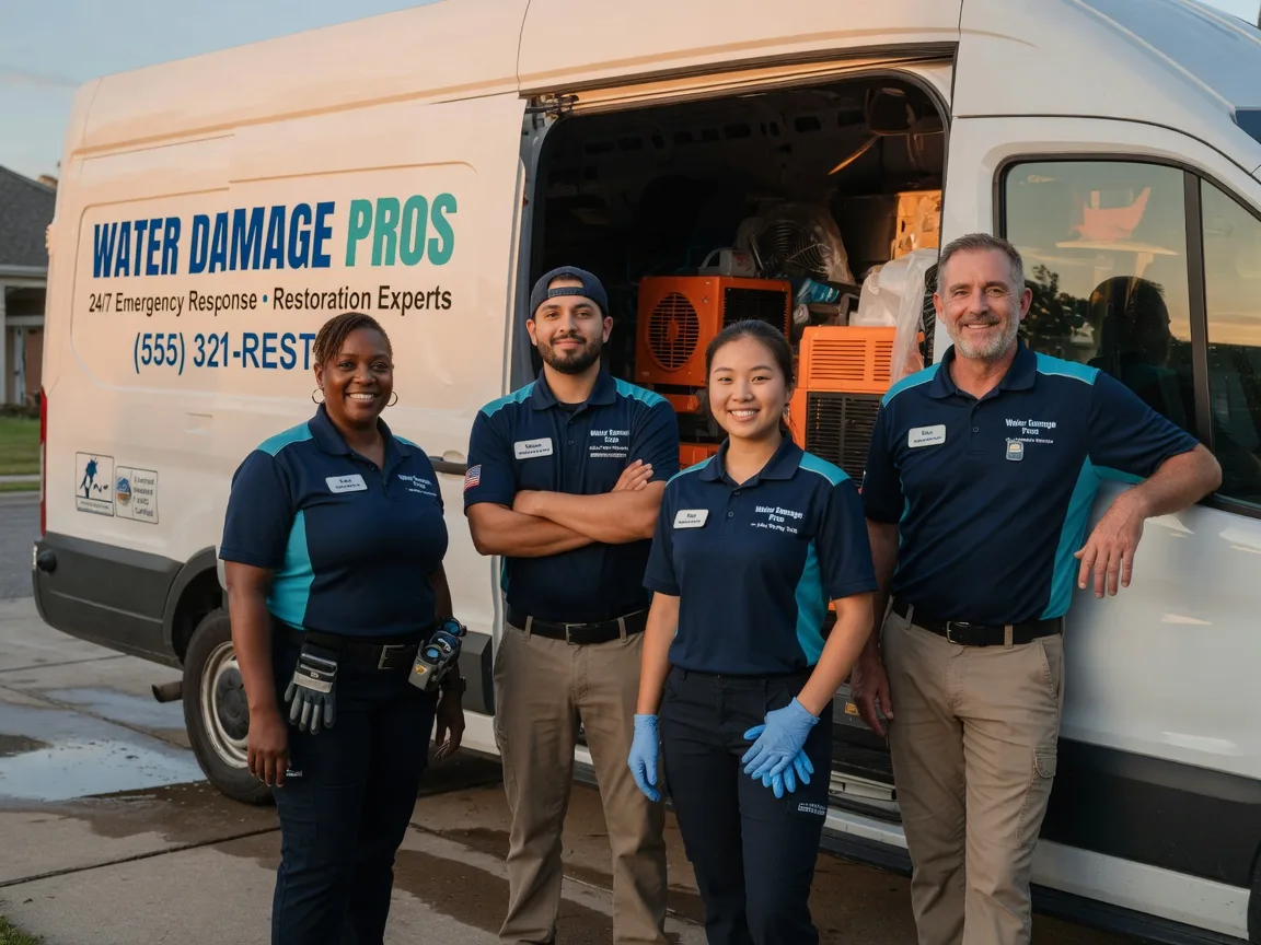 Water Damage Restoration company in Edroy, TX